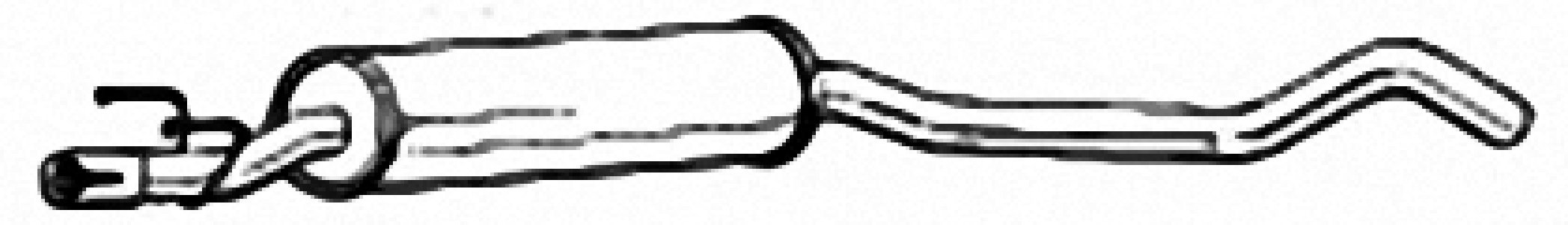 Tłumik środkowy IZAWIT 21.109A 852002