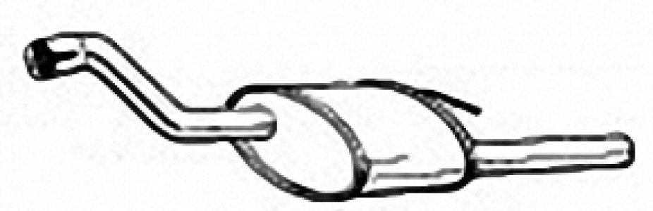 Tłumik końcowy IZAWIT 17.331A 1061959