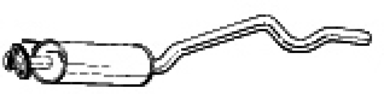 Tłumik środkowy IZAWIT 21.014A 852906