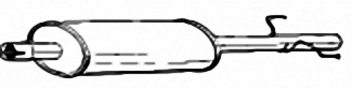 Tłumik środkowy IZAWIT 23.210A 2D0253409E