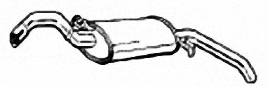 Tłumik końcowy IZAWIT 23.018A 191253609H