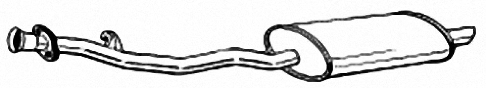 Tłumik końcowy IZAWIT 31.009A 18101723767