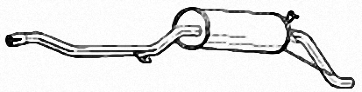 Tłumik końcowy IZAWIT 28.076A 96001963