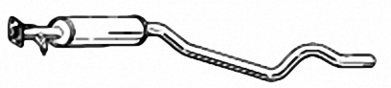 Tłumik środkowy IZAWIT 22.003A 96143650