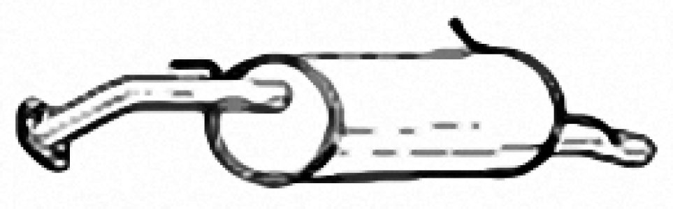 Tłumik końcowy IZAWIT 29.040A B6E540100