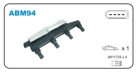 Cewka zapłonowa JANMOR ABM94 047905104A