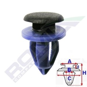 SPINKA ZEWNĘTRZNA TAPICERKI RENAULT