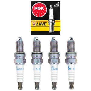 Świece zapłonowe 4 szt NGK V-LINE 43 DCPR7E-N-10