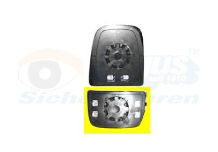 WKŁAD LUSTERKA VAN WEZEL 2815836 3801929 IVECO