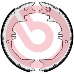 SZCZĘKI HAMULCOWE BREMBO S83563 4654060050 TOYOTA LAND CRUISER 100  98-08 