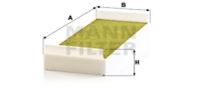 FILTR POWIETRZA KABINOWY MANN-FILTER FP4795 FRECIOUSPLUS MAN TGA