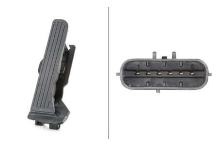 CZUJNIK POŁOŻENIA PEDAŁU GAZU HELLA 6PV011040711 1K2721503AJ VAG