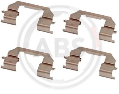 ZEST. MONTAŻOWY KLOCKÓW HAMULC. FIAT 500X  14-