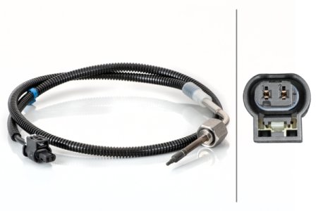 CZUJNIK TEMPERATURY SPALIN HELLA 6PT014494891 0009057004 MERCEDES