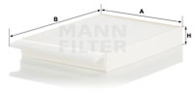 FILTR POWIETRZA KABINOWY DB MANN-FILTER CU30012 