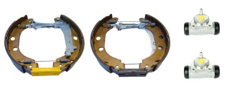 Szczęki hamulcowe + cylinderki BREMBO K68064 427119 (ZESTAW)
