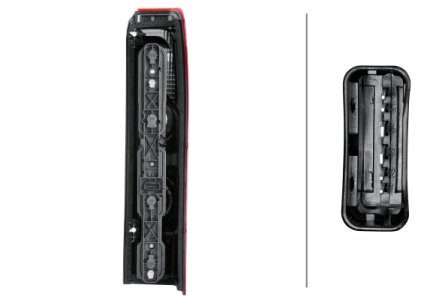 LAMPA TYLNA NISSAN HELLA 2VA010110051 265550023R