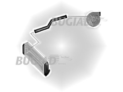 PRZEWÓD INTERCOOLERA BMW E46