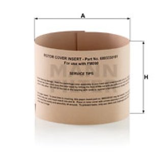 FILTR OLEJU MANN-FILTER ZR12001Z SCANIA G P R 