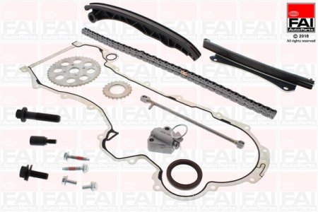 ZESTAW ŁAŃCUCHA ROZRZĄDU FAI AutoParts TCK6L 71777824 FIAT OPEL