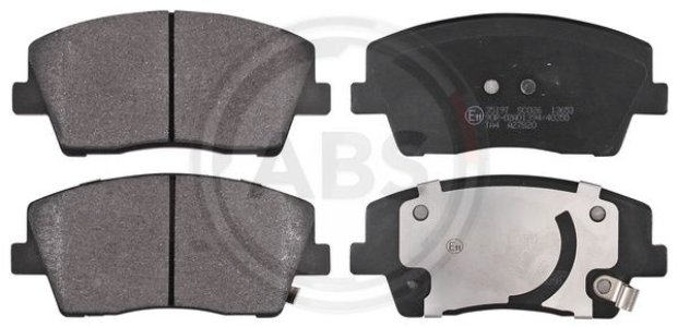 Klocki hamulcowe A.B.S. 35197 58101J5A25 KIA STINGER  17- PRZÓD