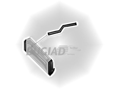 PRZEWÓD INTERCOOLERA VOLVO