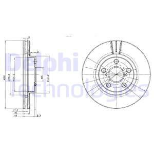 TARCZA HAM.TOYOTA AVENSIS 97-