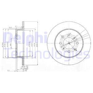 TARCZA HAM.HONDA CIVIC VI