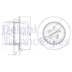 TARCZA HAM.TOYOTA AVENSIS 03-