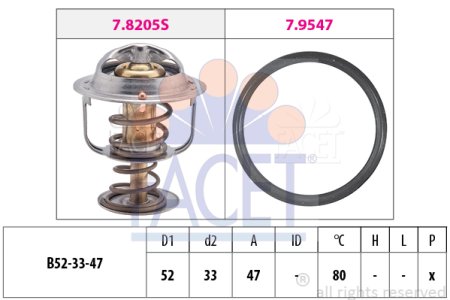 TERMOSTAT TOYOTA YARIS 1.0