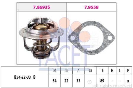 TERMOSTAT OPEL ASTRA H 1.7 CDTI