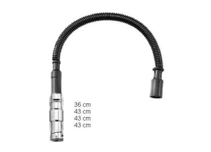 Przewody zapłonowe BERU ZEF 1556 2661500118