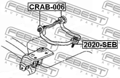 TULEJA WAH. CHRYSLER SEBRING/CIRRUS/STRATUS R/T 2004-2010
