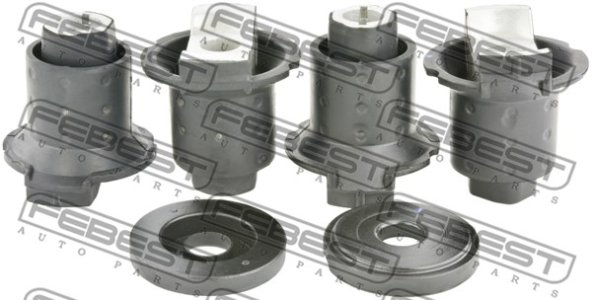 ZESTAW TULEI BELKI JEEP T. GRAD CHEROKEE 11- (4 SZT. + 2 PODKŁADKI)