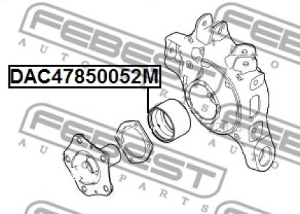 ŁOŻYSKO KOŁA PORSCHE 911/PANAMERA P. 47X85X52