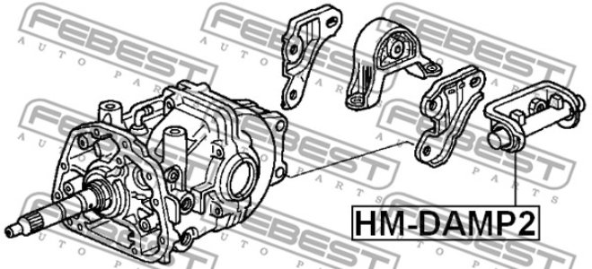 MOCOWANIE MOSTU HONDA T. CR-V I-CTDI RD9 01-