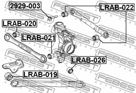 TULEJA WAH. LAND ROVER FREELANDER II 2006-2014