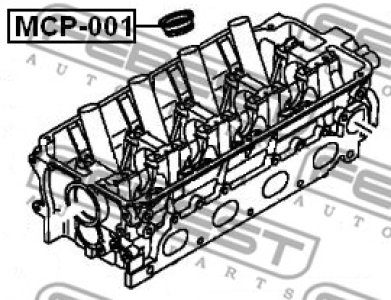 USZCZELNIACZ ŚWIECY MITSUBISHI COLT 1,6 94-