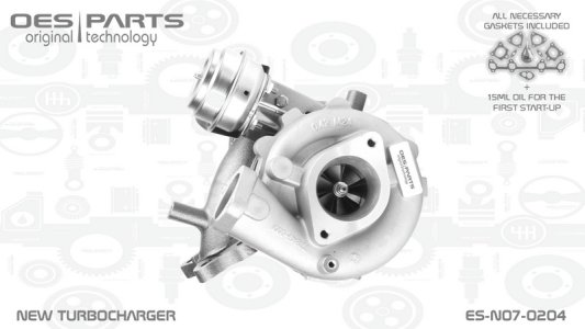 TURBOSPRĘŻARKA NISSAN