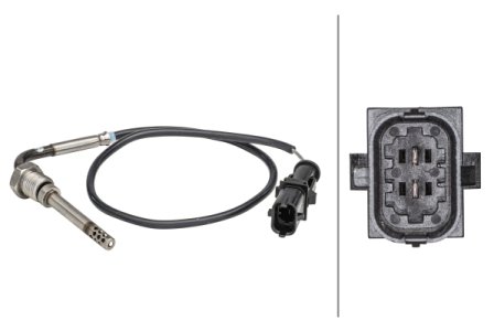 Czujnik temperatury spalin HELLA 6PT 358 181-051 55228787 FIAT