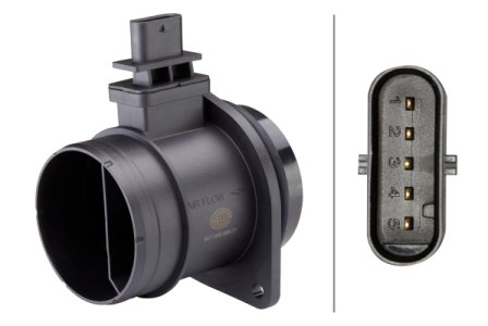 Przepływomierz powietrza HELLA 8ET 358 095-711 13624557557 BMW MINI