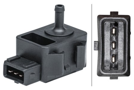 Czujnik ciśnienia doładowania HELLA 6PP 009 403-281 078907597 AUDI