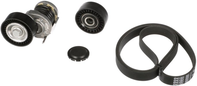 Zestaw paska klinowego wielorowkowego GATES K016PK1263 AUDI