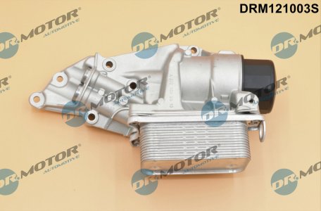 Chłodnica oleju Dr.Motor DRM121003S 2721800510 z obudową filtra MERCEDES