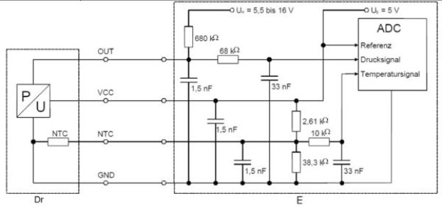 Czujnik podciśnienia BOSCH 0261230245 93313154 CHEVROLET FIAT JEEP