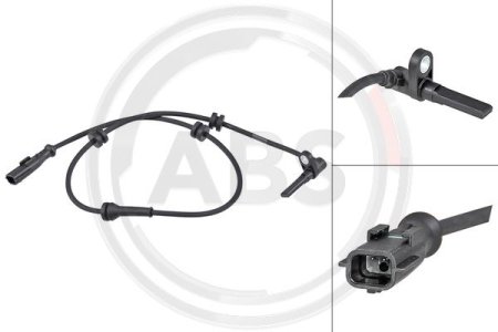 Czujnik ABS A.B.S. 30207 479100007R RENAULT MEGANE III COUPE 09- PP