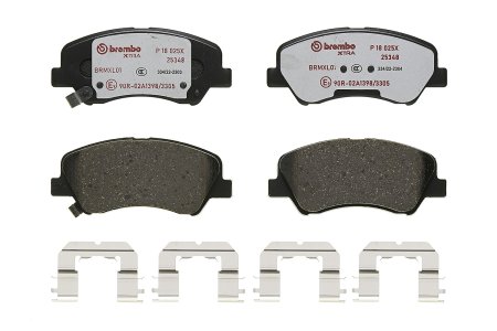 Klocki hamulcowe BREMBO P18025X 581014LA00 KIA RIO III 11- przód