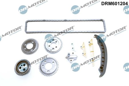 Zestaw łańcucha rozrządu Dr.Motor DRM601204 9659488680 (10 ELE) FORD, PSA