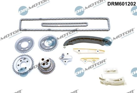 Zestaw łańcucha rozrządu Dr.Motor DRM601202 9659488680 (12ELE) FORD, PSA