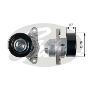 Rolka napinacza, pasek klinowy wielorowkowy GATES T38273 